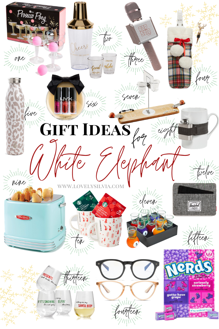 White Elephant Gift Ideas - Lovely Silvia | A Life & Style Diary